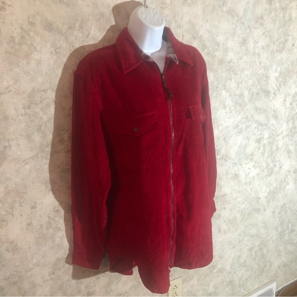 Rustic Outfitters Corduroy Zipper-Down Blouse - Picture 6 of 10